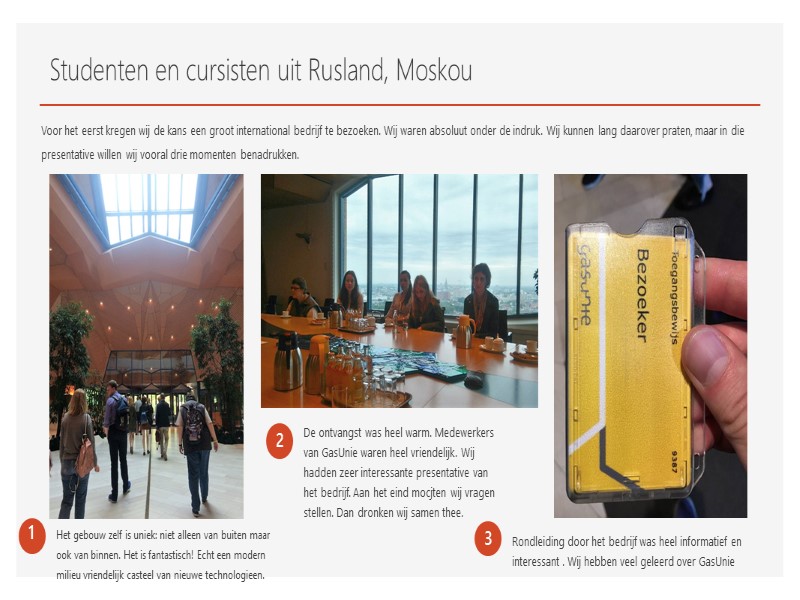 Het gebouw zelf is uniek: niet alleen van buiten maar ook van binnen. Het